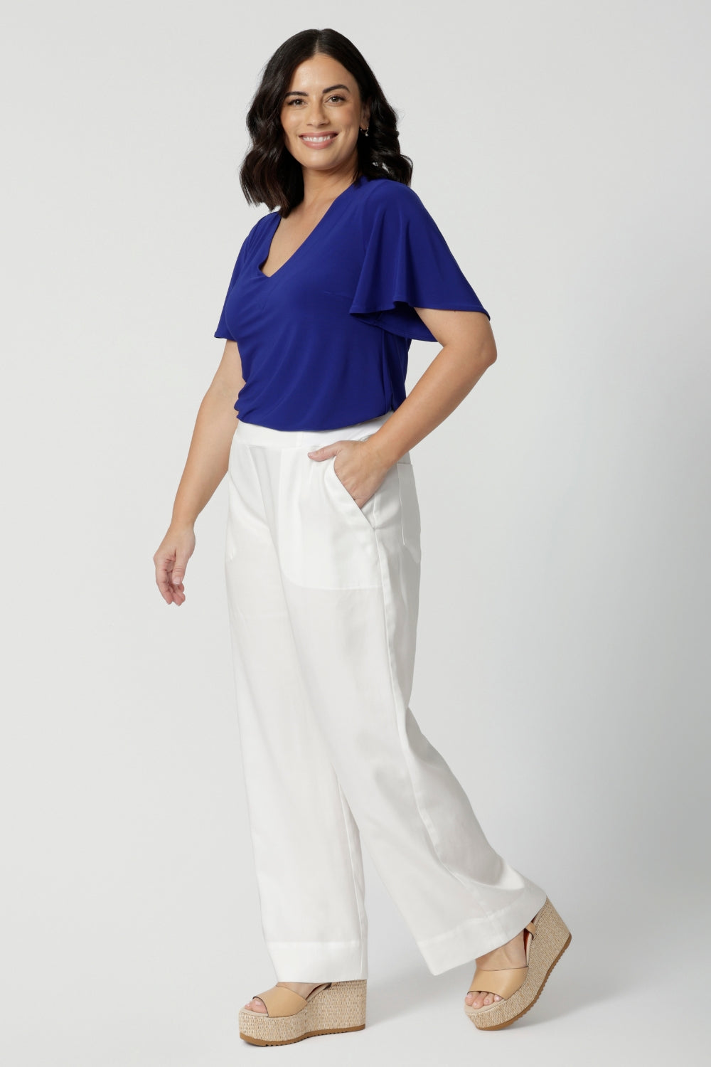 Connor Pant in White