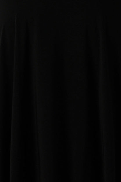 Black Jersey Fabric for Women's clothing. Easy care fabric.