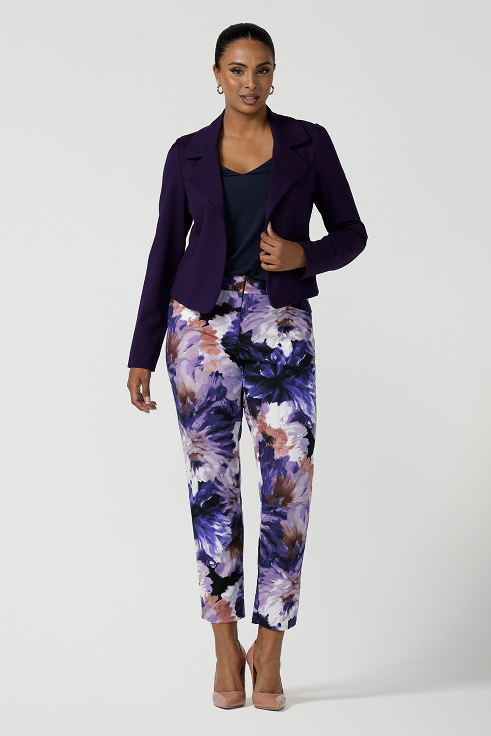 Corbin Pant in Jacaranda