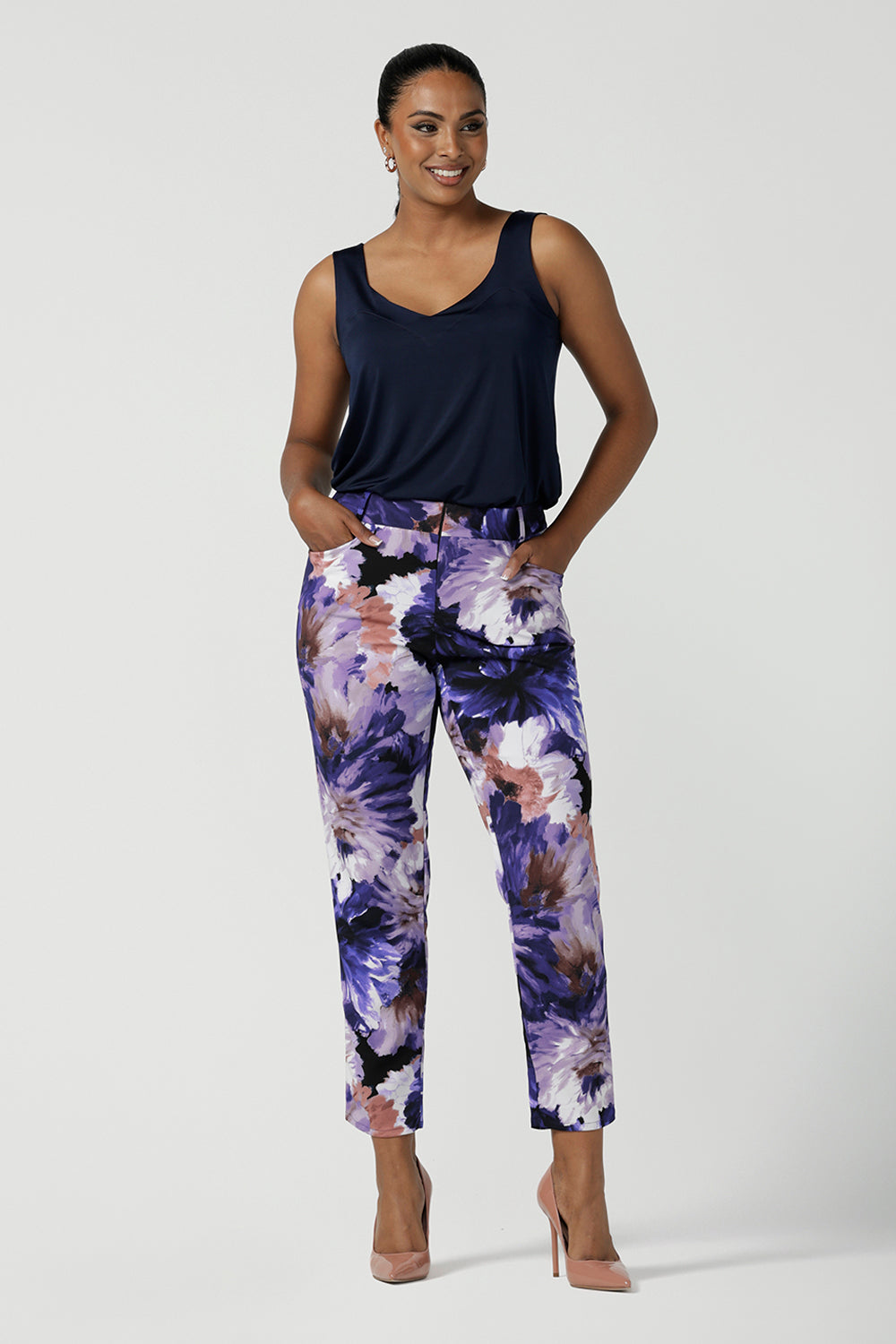 Corbin Pant in Jacaranda