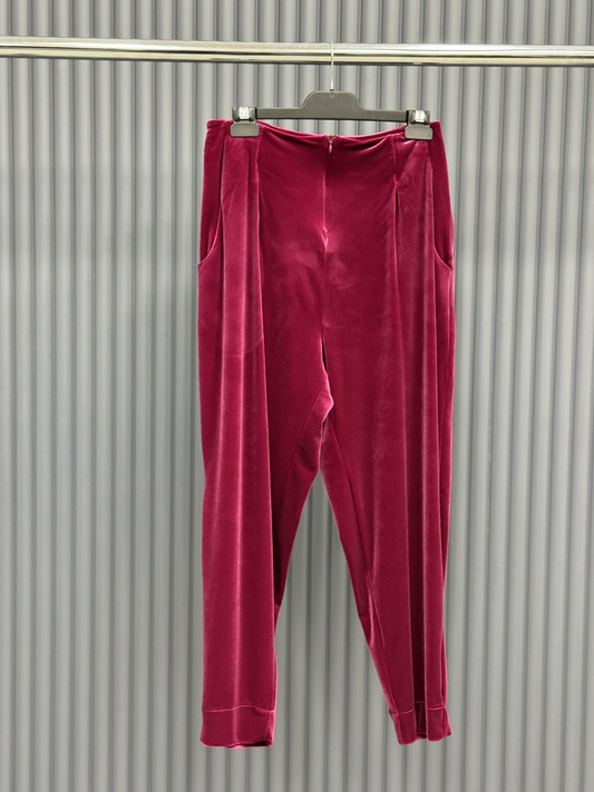 Zero Waste - Artie Pant in Mulberry Velour