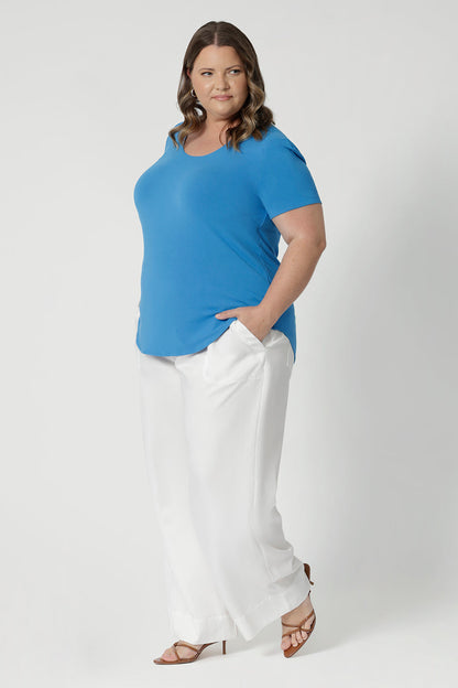 Sawyer Top in Opal Bamboo
