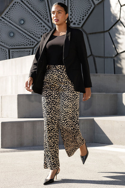 Sloane Pant in Gold Drop