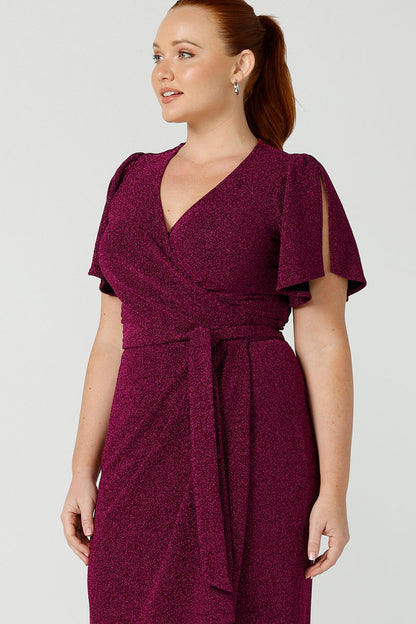 Dallas Dress in Raspberry Glam