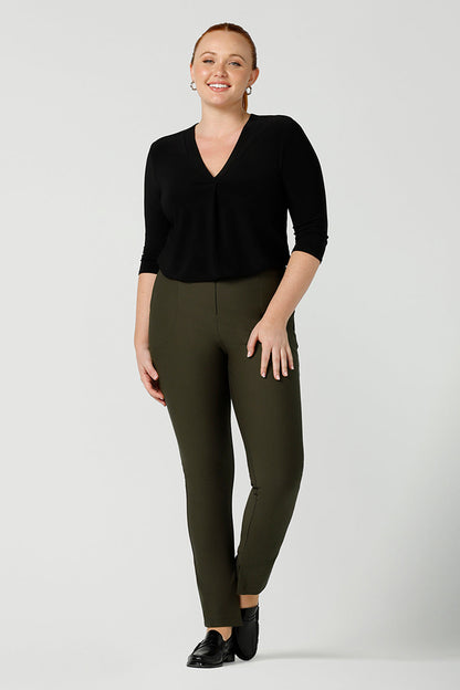 Diaz Pant in Olive