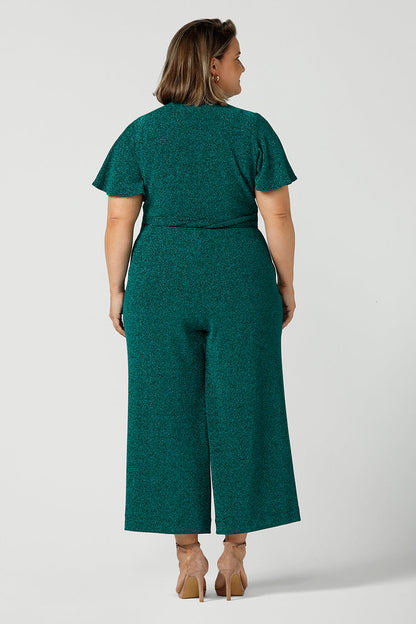 Paris Jumpsuit in Jade Glam