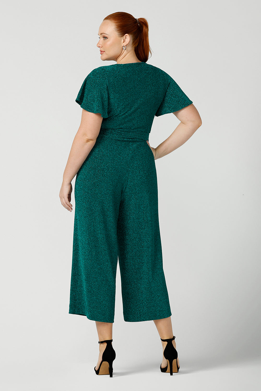 Paris Jumpsuit in Jade Glam